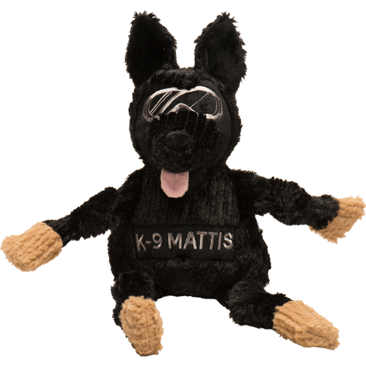 HuggleCause™, Project K-9 Hero, K-9 Mattis Knottie® Plush Dog Toy, Large